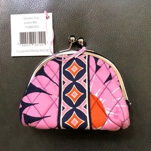 Vera Bradley Double Kiss in “Loves Me” NWT
